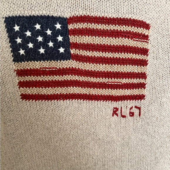 Ralph Lauren Beige Knit Sweater Size Small - Picture 3 of 5